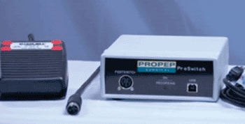 Image: The ProPep Nerve Monitoring System Pep Control Switch (Photo courtesy ProPep of Surgical).